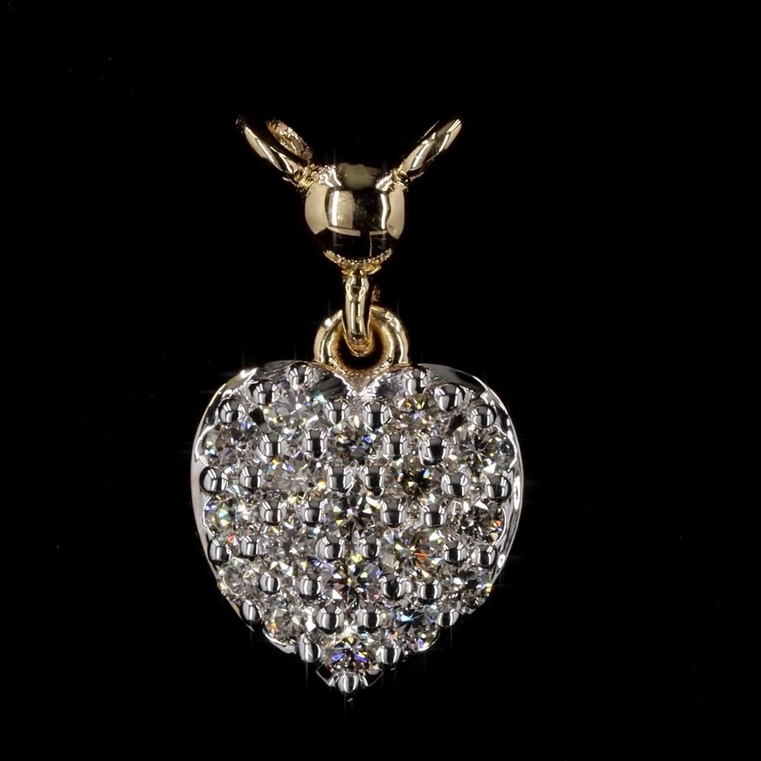 Heart Diamond Pendant