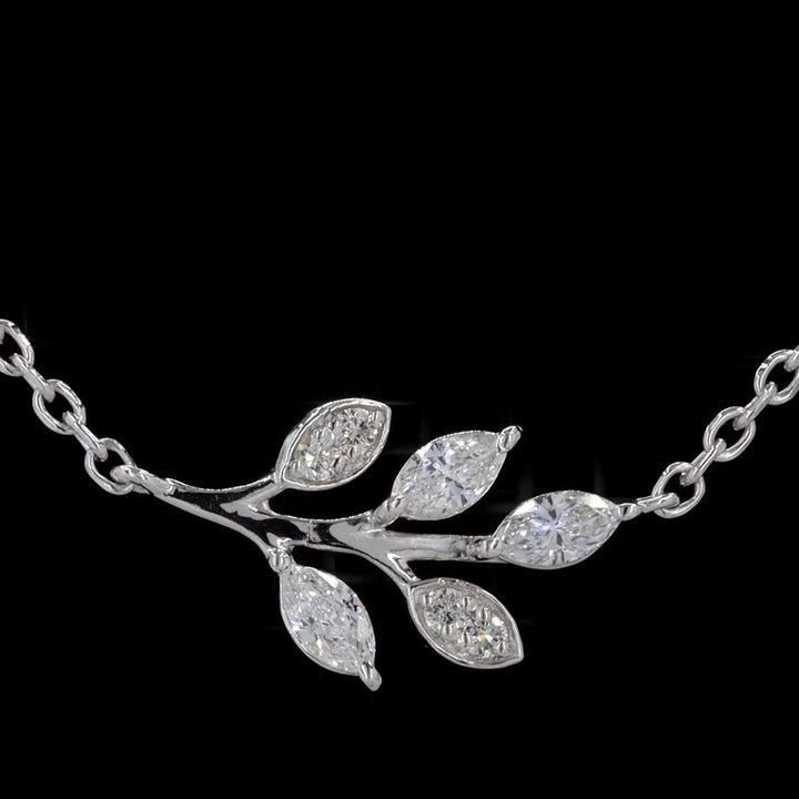 Branch Diamond Pendant