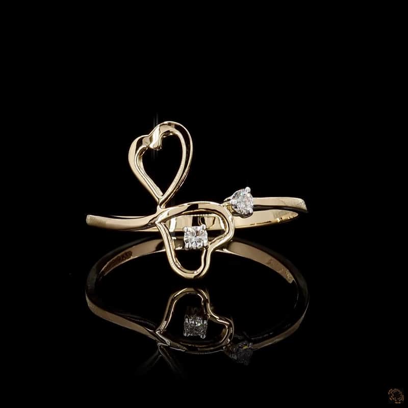Butterfly Diamond Ring