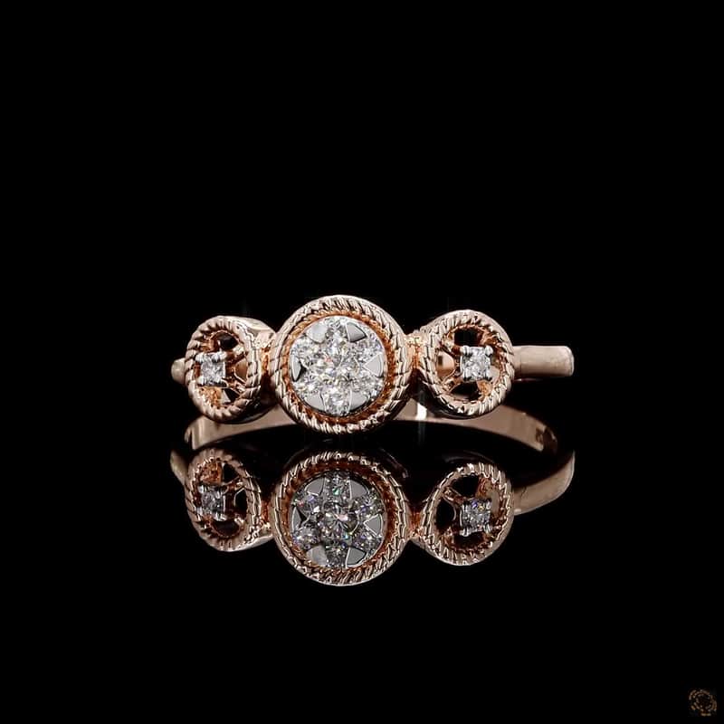 Triple Circle Rope Ring