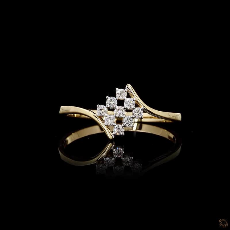 Diamond Cluster Bypass Ring