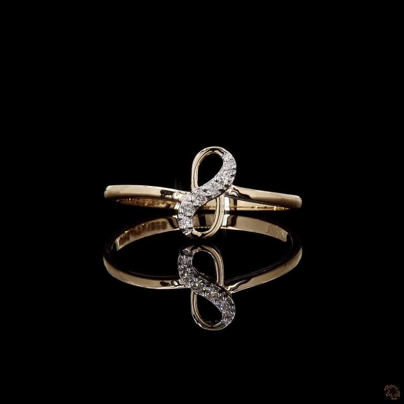 Infinity Diamond Ring