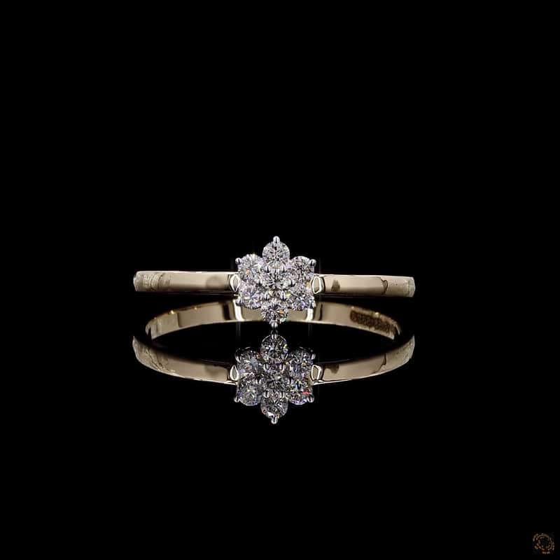 Floral Cluster Ring