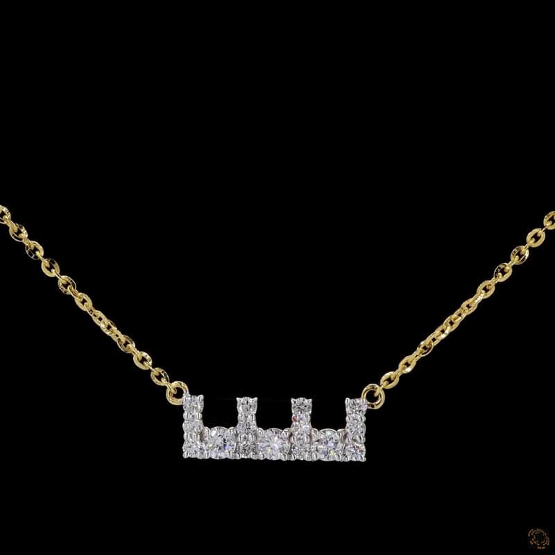 Crown Bar Pendant