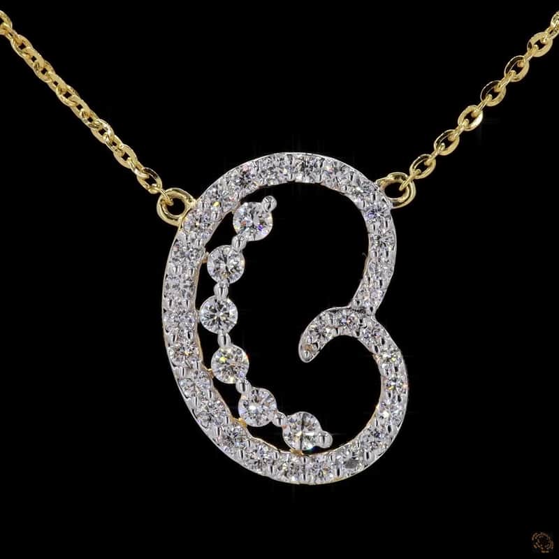 Letter B Pendant