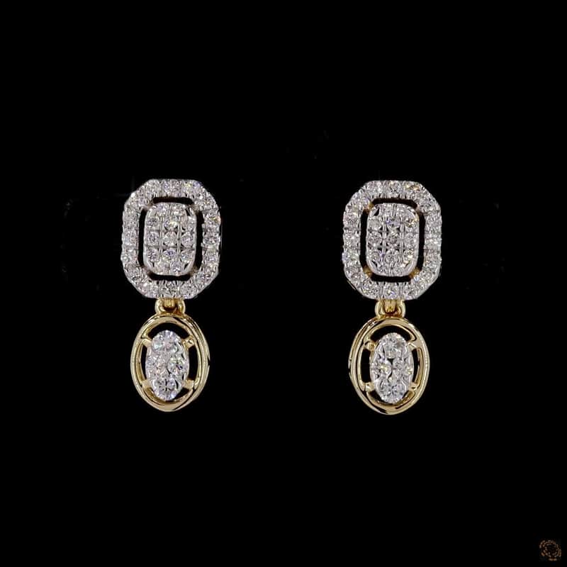 Yuna Double-Frame Earrings