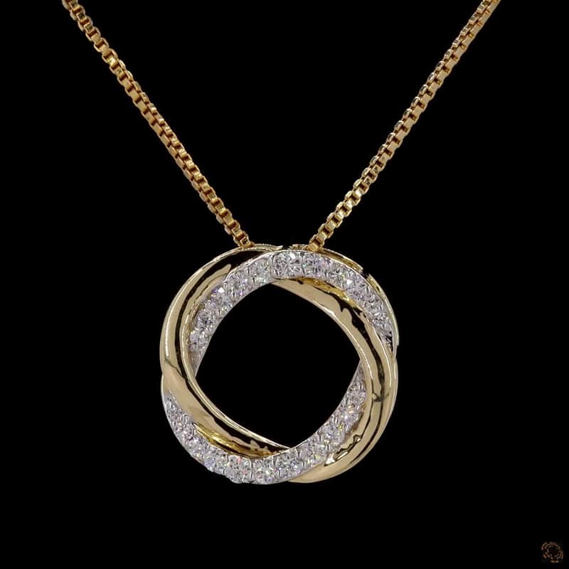Interlocking Circle Pendant