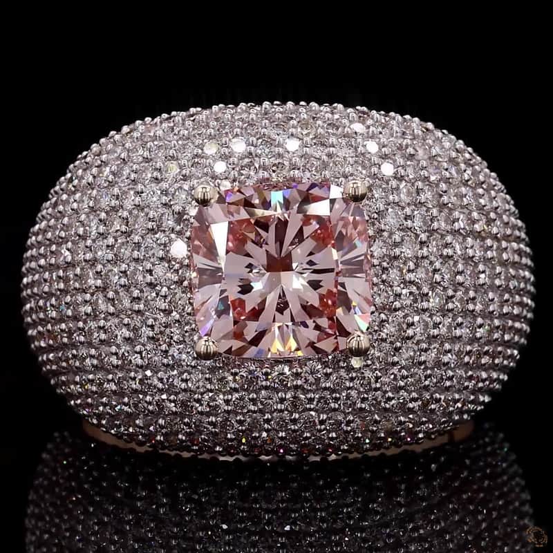Pavé Domed Cocktail Ring