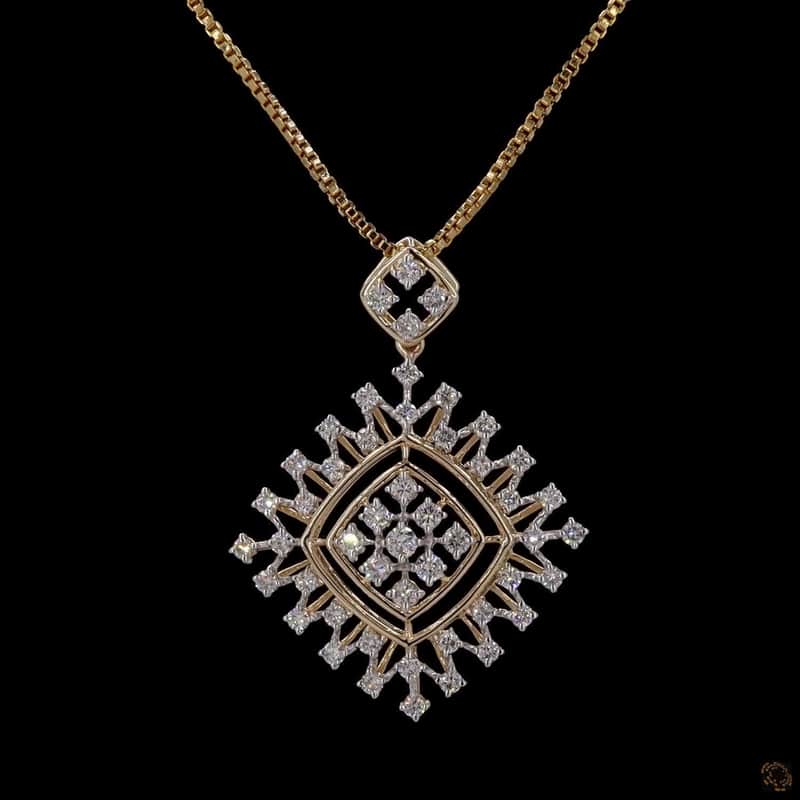 Starburst Grid Pendant