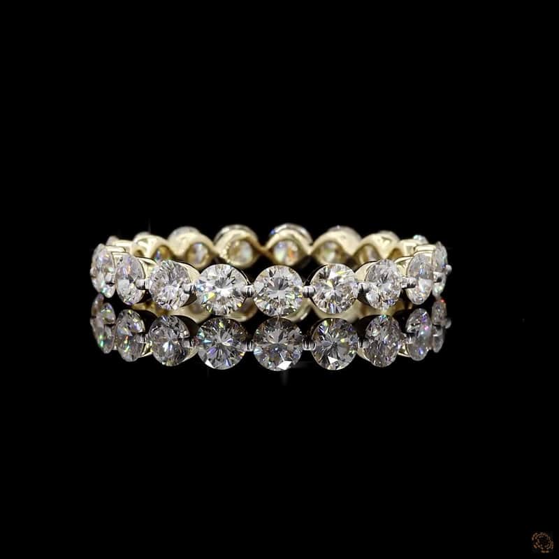 Shared Prong Eternity Ring