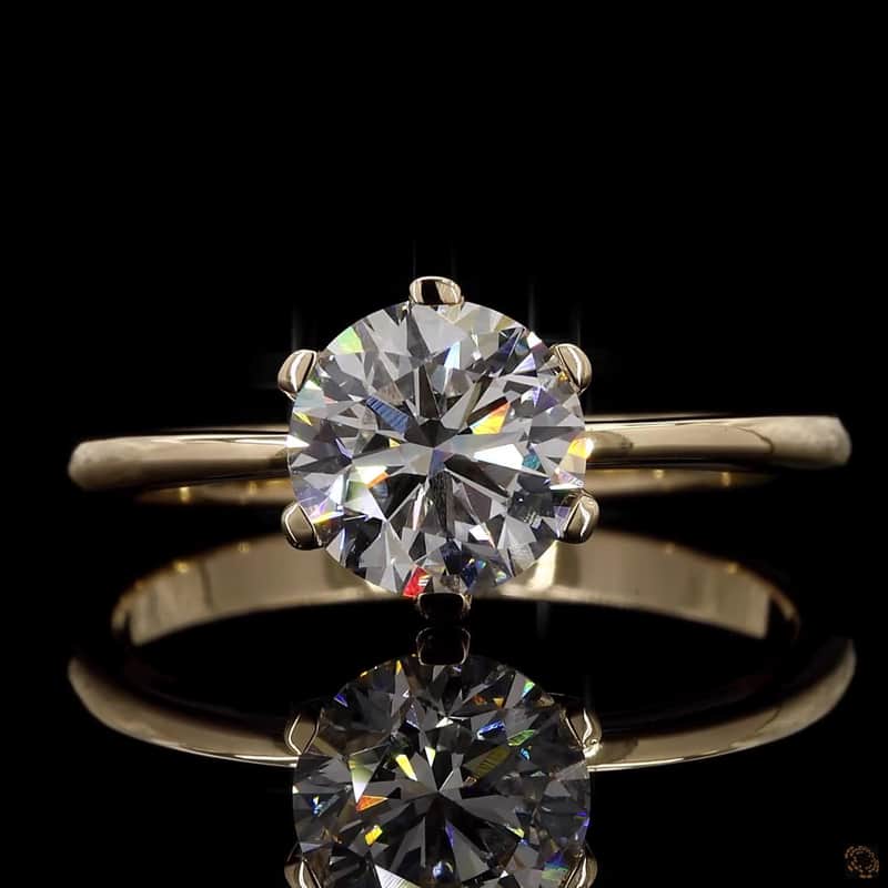 Round Solitaire Ring